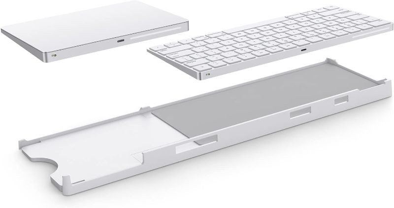 Photo 1 of Bestand Stand Compatible with Apple Magic Wireless Keyboard and Apple Magic Trackpad (Apple Keyboard & Trackpad are not Included)