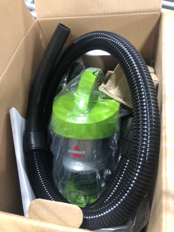 Photo 2 of **New OPen**BISSELL Zing Lightweight, Bagless Canister Vacuum, 2156A,Black/Citrus Lime
