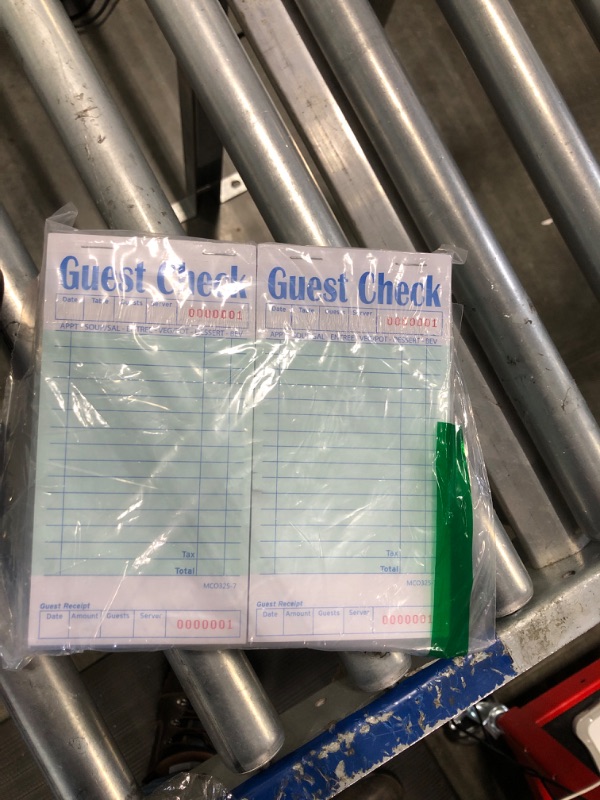 Photo 2 of 20Pack Guest Checks for Server, Server Note Pads, Waitress Ticket Book, Accessories for Waitress Wirting Pad, Restaurant Order Pad Come with 1000 Sheets Total 20 PackLPNPMCD6127903
