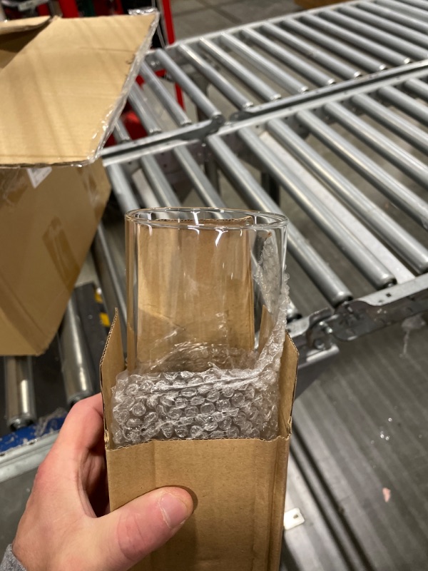 Photo 1 of 16 Pcs Glass Cylinder Vases for Centerpieces Clear Glass Vase Multi Use Glass Cylinder Floating Candles Holders Flower Vase for Table Home Wedding Party, 3.3" x 4", 3.3" x 6", 3.3" x 8", 4" x 10"