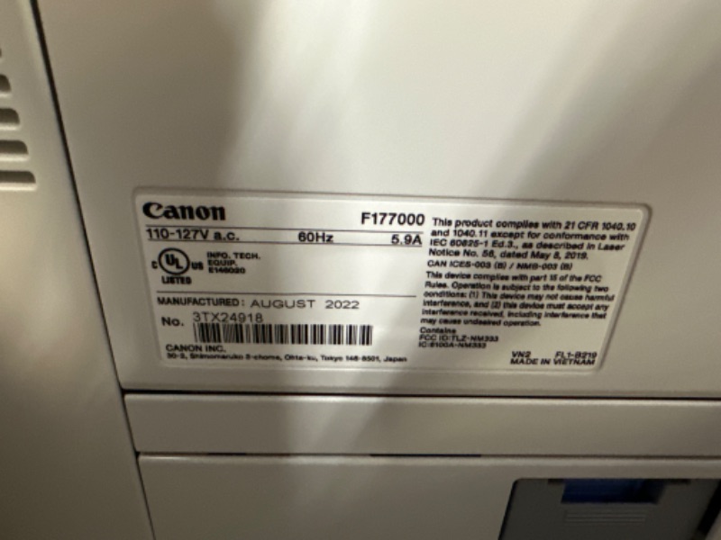 Photo 6 of Canon imageCLASS MF451dw All-in-One Wireless Monochrome Laser Printer | Print, Copy, & Scan| 5" inch Color Touch LCD