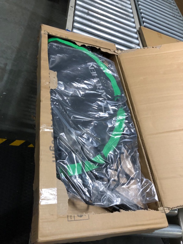 Photo 1 of ** FOR PARTS** Darchen 450 lbs Mini Trampoline for Adults, Indoor Small Rebounder Exercise Trampoline for Workout Fitness for Quiet and Safely Cushioned Bounce, [40 Inch] 450F-Green