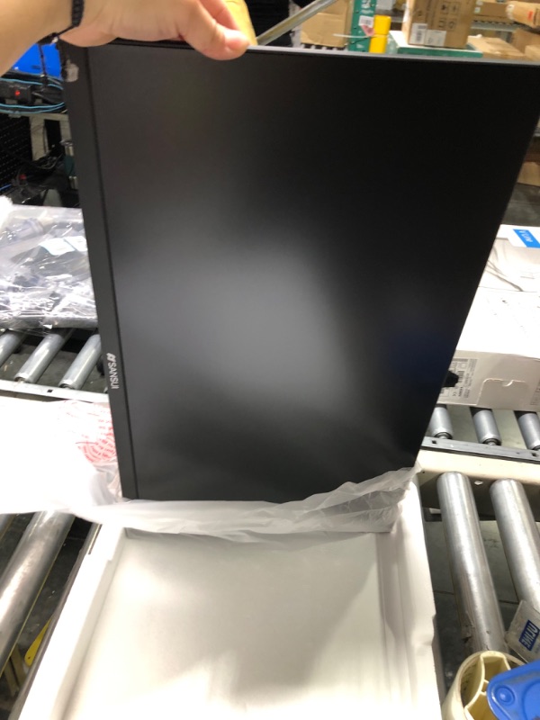 Photo 1 of **USED** SANSUI Monitor 24 inch IPS FHD 1080P 75HZ HDR10 Computer Monitor with HDMI,VGA,DP Ports Frameless/Eye Care/Ergonomic Tilt/Speakers Built-in(ES-24X5A HDMI Cable Included) 24 inch 75Hz Speakers
