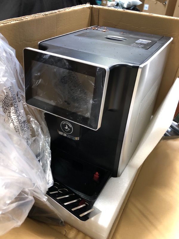 Photo 3 of *******SOLD AS PARTS** **SOLD AS PARTS** **SOLD AS PARTS*******Cafe Bueno Super Automatic Espresso & Coffee Machine - Durable Automatic Espresso Machine With Grinder and Milk Frother- Easy To Use Espresso Coffee Maker Combo 7" Touchscreen - 19 Coffee Reci