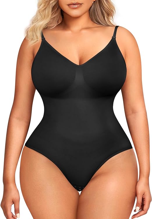 Photo 1 of BRABIC Bodysuit for Women Seamless Tummy Control Shapewear Sleeveless Tank Tops Body Shaper  XM/SM