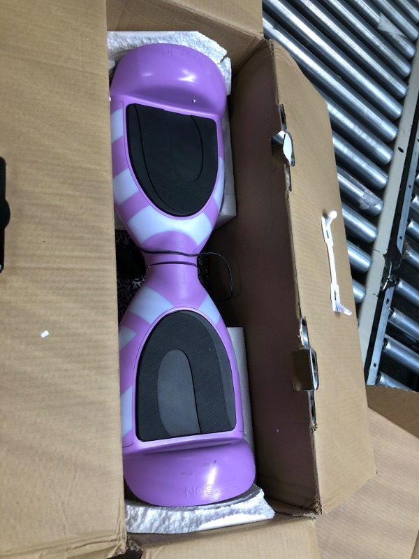 Photo 1 of Jetson All Terrain Light Up Self Balancing Hoverboard with Anti-Slip Grip Pads, for riders up to 220lbs Purple