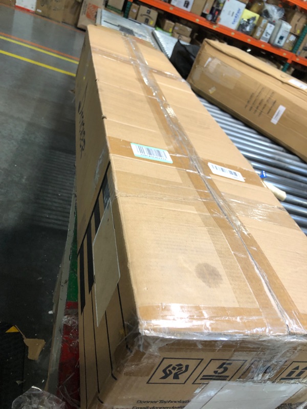 Photo 1 of **FOR PARTS**Donner DEP-10 Beginner Digital Piano, 88 Key Full-Size Semi-Weighted Keyboard, Portable Electric Piano with Sustain Pedal, Power Supply