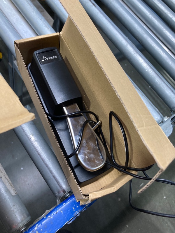 Photo 1 of **FOR PARTS**Donner DEP-10 Beginner Digital Piano, 88 Key Full-Size Semi-Weighted Keyboard, Portable Electric Piano with Sustain Pedal, Power Supply