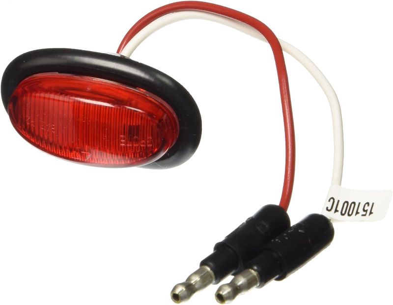 Photo 1 of Grote 47962 MicroNova LED Clearance Marker Light with Grommet , Red 1 Count (Pack of 1)