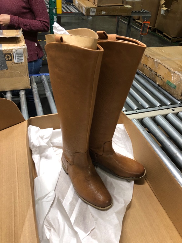 Photo 3 of Franco Sarto Womens Meyer Knee High Flat Boots 6.5 Light Brown