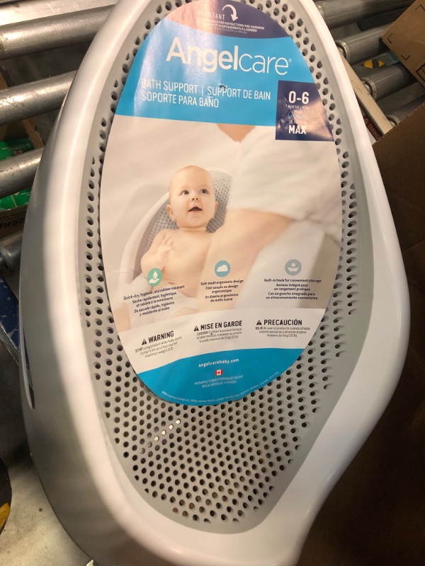 Photo 1 of Angelcare Baby Bath Support (Grey) | Ideal for Babies Less than 6 Months Old