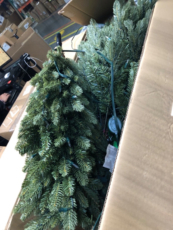 Photo 3 of **LIGHTS DO NOT WORK** Honeywell 7 ft Pre-Lit Artificial Christmas Tree, Regal Fir Xmas Tree with 400 Color Changing LED, 1870 PE/PVC Tips, Tree Top Connector, Entire Tree UL Certified