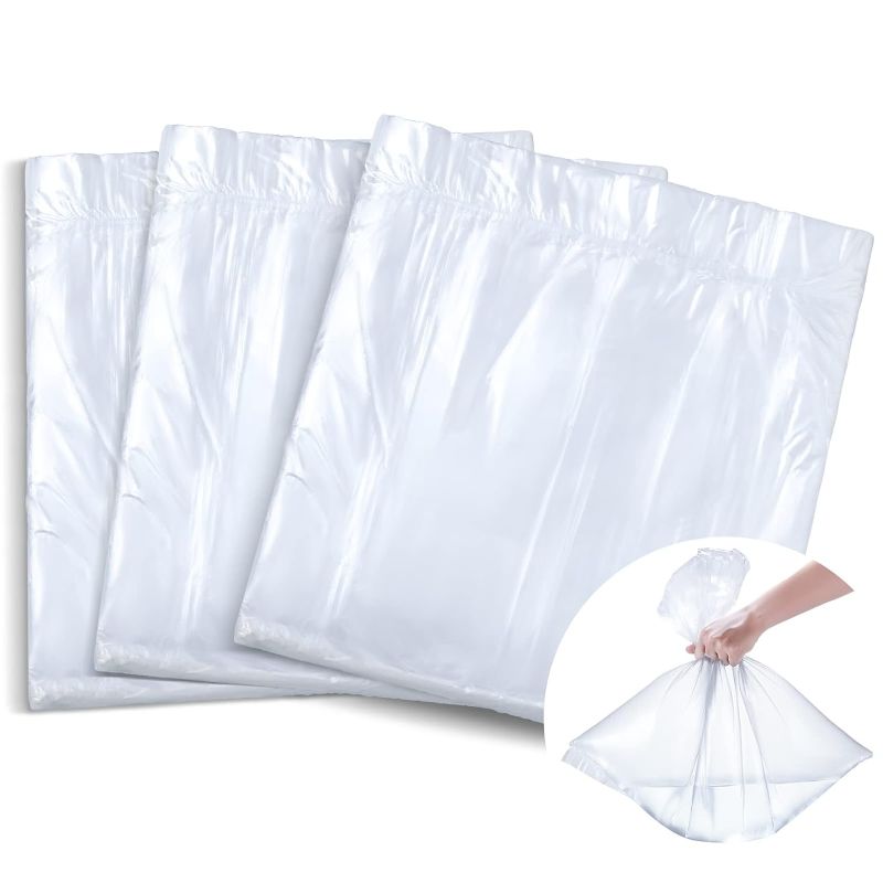 Photo 1 of 100 Pcs Disposable Foot Tub Liner Portable Bath Basin Bags Plastic Pedicure Spa Bags Thin Large Foot Bath Liners Disposable Pedicure Liners for Foot Pedicure Spa Hotel Home Use, 25 x 23 Inches Mind Reader N