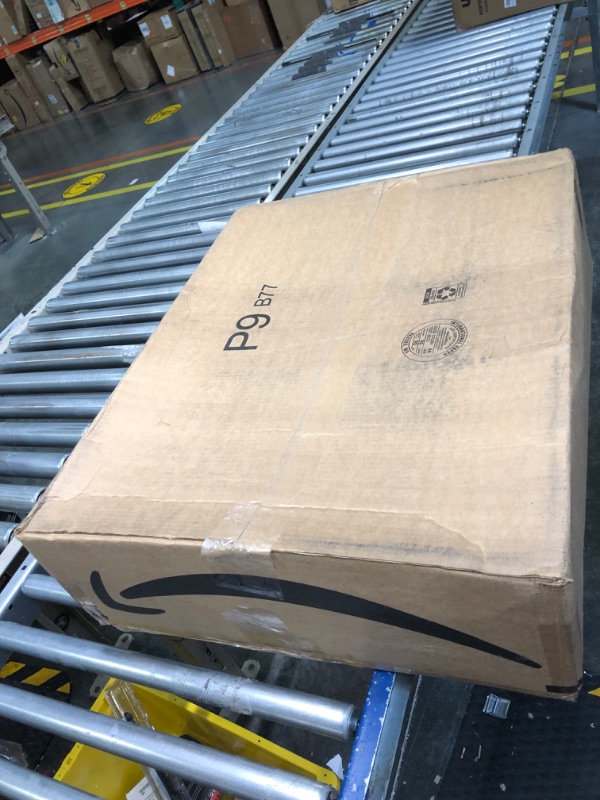 Photo 1 of Yusong LED Nightstand Bedside Table with Charging Station 2 Drawers, Greige Modern Sofa Couch End Side Table with LED Lights and Pull-Out Shelf for Bedroom Living Room, Wooden Greige Large