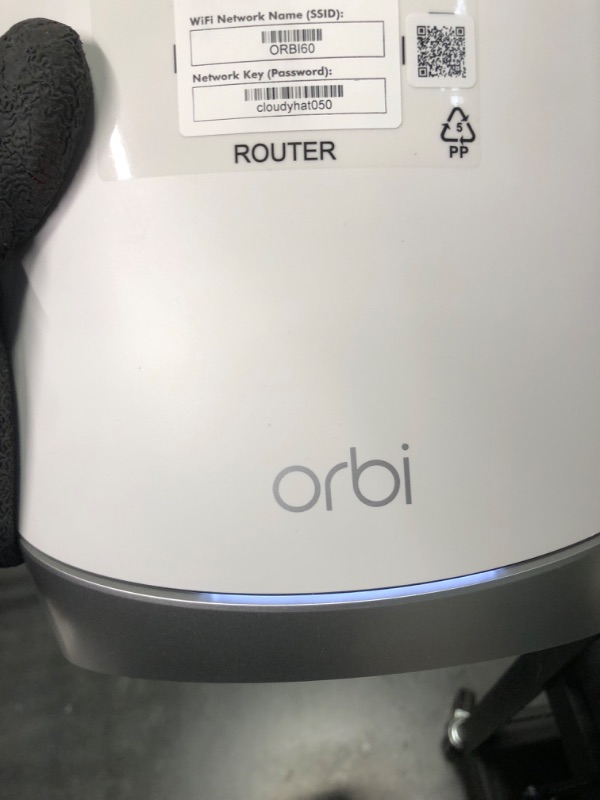 Photo 5 of NETGEAR Orbi Whole Home Tri-band Mesh Wi-Fi 6 System (RBK853) – Router with 2 Satellite Extenders, Coverage Up to 7,500 Square Feet, 100 Devices, AX6000 (Up to 6Gbps) 3-Pack