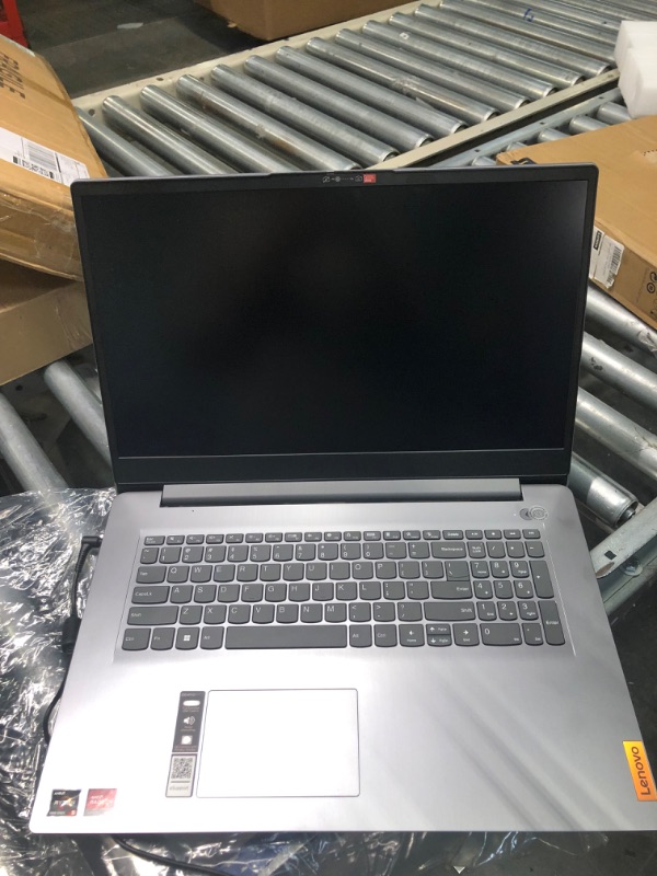 Photo 5 of Lenovo 17.3 inch IdeaPad 3 Laptop with Fingerprint Reader, Full HD IPS Display, AMD Ryzen 5 5625U Processor (6 Cores, up to 4.3GHz), 24GB RAM, 1TB SSD, HDMI, Wi-Fi 6, NLY MP, Windows 11 Grey 24GB RAM | 1TB PCIe SSD