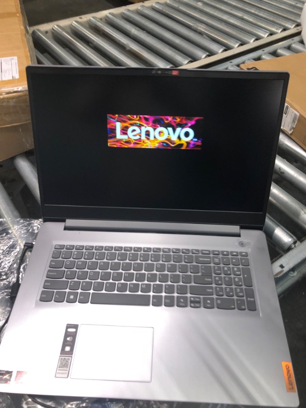 Photo 3 of Lenovo 17.3 inch IdeaPad 3 Laptop with Fingerprint Reader, Full HD IPS Display, AMD Ryzen 5 5625U Processor (6 Cores, up to 4.3GHz), 24GB RAM, 1TB SSD, HDMI, Wi-Fi 6, NLY MP, Windows 11 Grey 24GB RAM | 1TB PCIe SSD