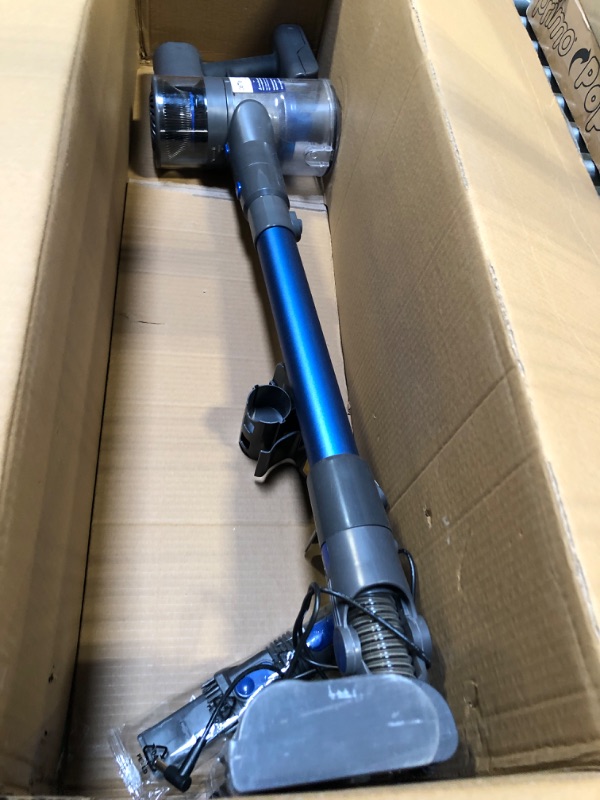 Photo 1 of **NON FUNCTIONING/SOLD ASPARTS** Vacuum Cleaners for Home, Cordless Vacuum Cleaner with 80000 RPM High-Speed Brushless Motor, 2200mAh Powerful Lithium Batteries, 5 Stages High Efficiency Filtration, Up to 30 Mins Runtime
