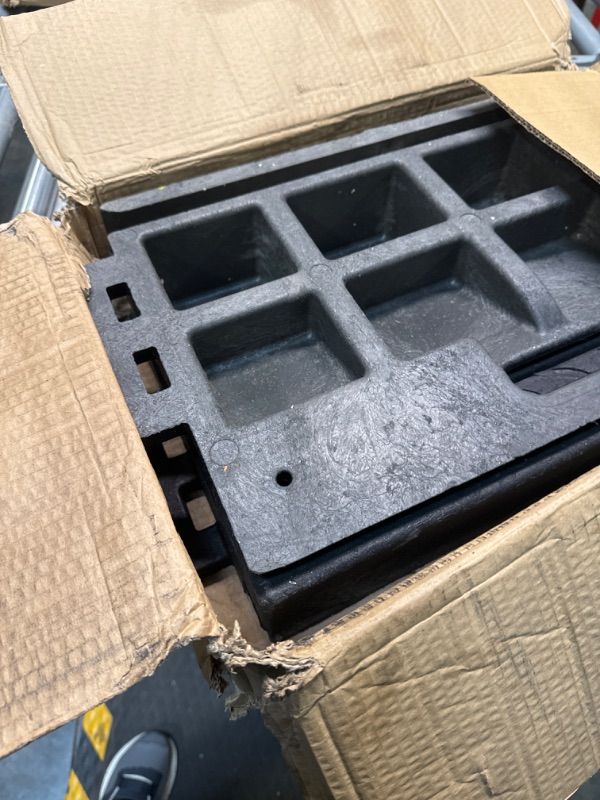 Photo 1 of 4" Inch Driveway Curb Ramp, Heavy Duty Rubber Ramps Perfect for Sidewalk, Low Cars, Curb Ramps for Motorhome, Truck, Shed Ramps, Pets & Wheelchair Threshold Ramp (4" Pack of 2)