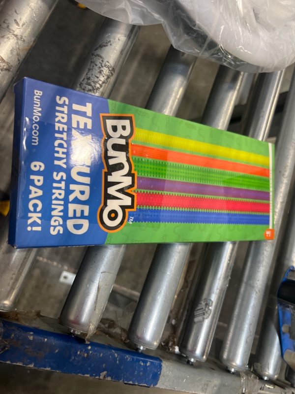 Photo 1 of Fidget Toys and Textured Sensory Toys by BUNMO - Textured Stretchy Strings Fidget Toy. Bumpy Fidget Toys for Adults and Kids Make Perfect Anxiety Toys, Autism Sensory Toys, and Stress Toys.