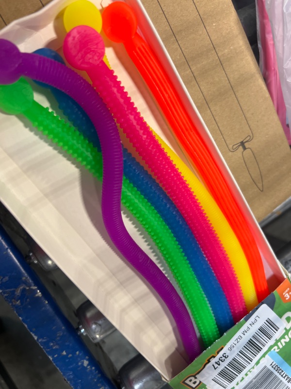 Photo 1 of Fidget Toys and Textured Sensory Toys by BUNMO - Textured Stretchy Strings Fidget Toy. Bumpy Fidget Toys for Adults and Kids Make Perfect Anxiety Toys, Autism Sensory Toys, and Stress Toys.