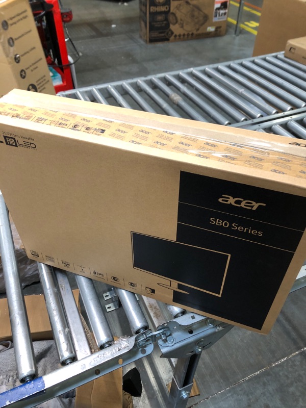 Photo 1 of Acer 21.5 Inch Full HD (1920 x 1080) IPS Ultra-Thin Zero Frame Computer Monitor (HDMI & VGA Port), SB220Q bi