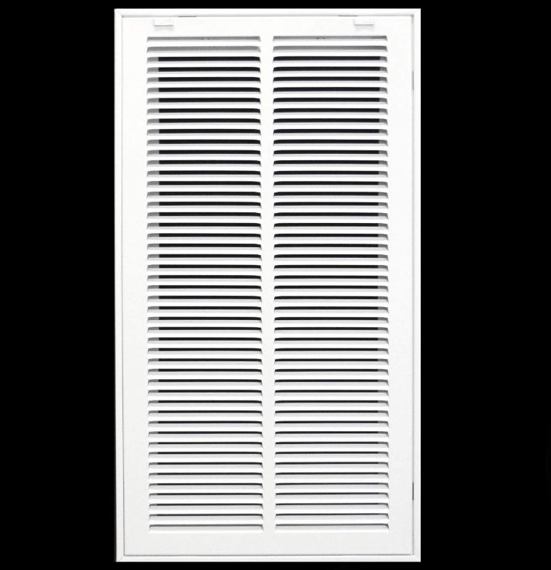 Photo 1 of 12" X 24" Return Filter Grille Easy Air Flow Flat Stamped Face