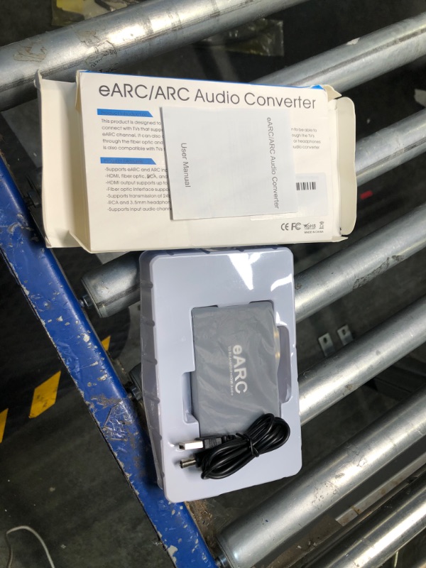 Photo 2 of 192KHz eARC/ARC Audio Converter, HDMI eARC/ARC Audio Extractor to HDMI, SPDIF/Optical, L/R or 3.5 mm Jack Stereo, Digital to Analog Audio Converter