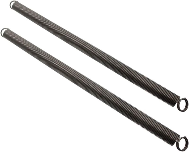 Photo 1 of Heavy-Duty Doubled-Looped Garage Door Extension Spring 110 lb. Garage Door Spring Stretch Spring for Replacing Broken, Rusted, Worn Out Spring (2-Pack) (110lb)
