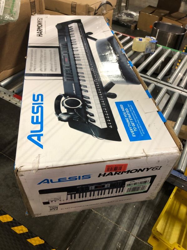 Photo 2 of ALESIS HARMONY61MKII ALESIS 61 Key Keyboard with 300 Sounds