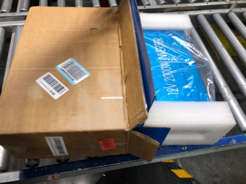 Photo 1 of Power Inverter 2000 Watt Modified Sine Wave Inverter 12V to 110V Converter for Home, RV, Truck, Off-Grid Solar Power Inverter with Built-in 5V/2.1A USB Port, AC Hardwire Port, Remote Controller 2000 watt inverter