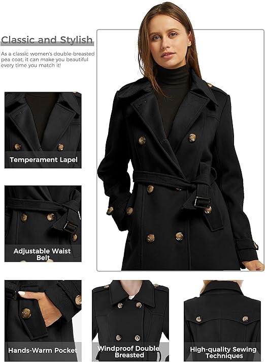 Photo 1 of Japanese Style Women's Trench Coats Khaki Windbreaker Loose Elegant Mid Length Overcoat Spring Clothing