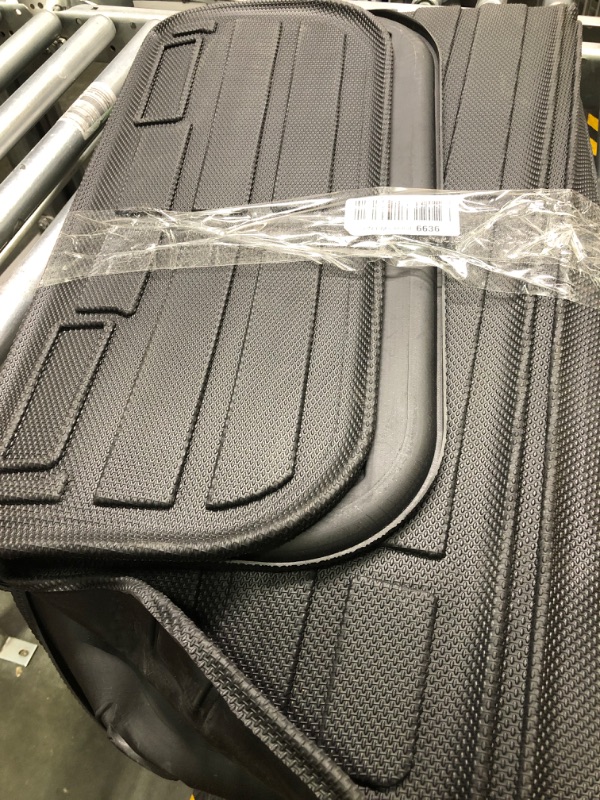 Photo 2 of Binmotor-All Weather Cargo Liner for 2024-2021 Kia Sorento & Kia Sorento Hybrid?Notice: Fit for Behind The 2nd Row Seats Install?seat Lying Down?, Custom Fit Car Cargo Mat, Waterproof Easy to Clean Sorento cargo mat 2021-2024