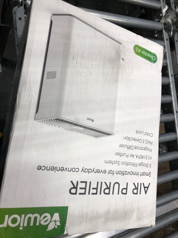 Photo 2 of Air Purifier, Home Air Purifiers For Large Room Up To 1620 sq.ft, VEWIOR H13 True HEPA Air Filter With 5 Timer Settings 3 Fan Speeds, Ultra-Quiet Air Cleaner For Pets Dander Hair Smoke Smell Pollen
