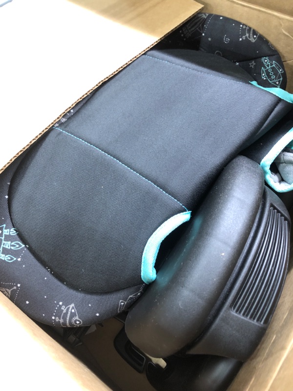 Photo 3 of Evenflo GoTime LX Booster Car Seat (Astro Blue)