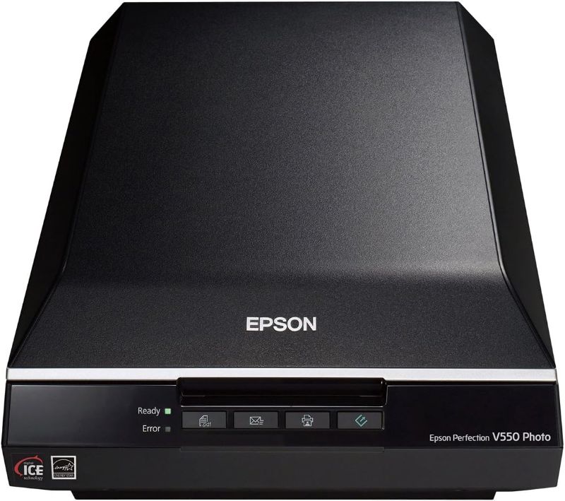 Photo 1 of Epson Perfection V550 Color Photo, Image, Film, Negative & Document Scanner with 6400 DPI Optical Resolution