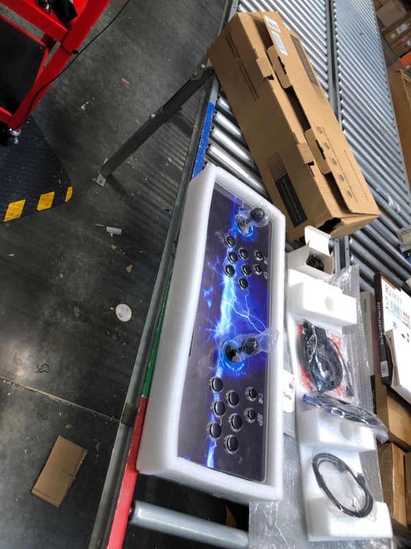 Photo 2 of **USED**FOR PARTS**LIFAVOVY Upgraded Arcade Games Machines for Home Pandora Box 18s Arcade Console - 8000 Games Installed, WiFi Version,Support 3D Games,1280x720 Full HD,Favorite List,Multi-Player Game Controls Blue8000