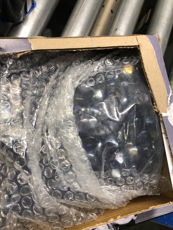 Photo 1 of Chilli Cosmos Fire Glass Diamond 1 Inch Fire Pit Glass Rock for Propane or Gas Fire Pit ?10 Pounds Coablt Blue ? Gift Package 10 Pounds Cobalt Blue