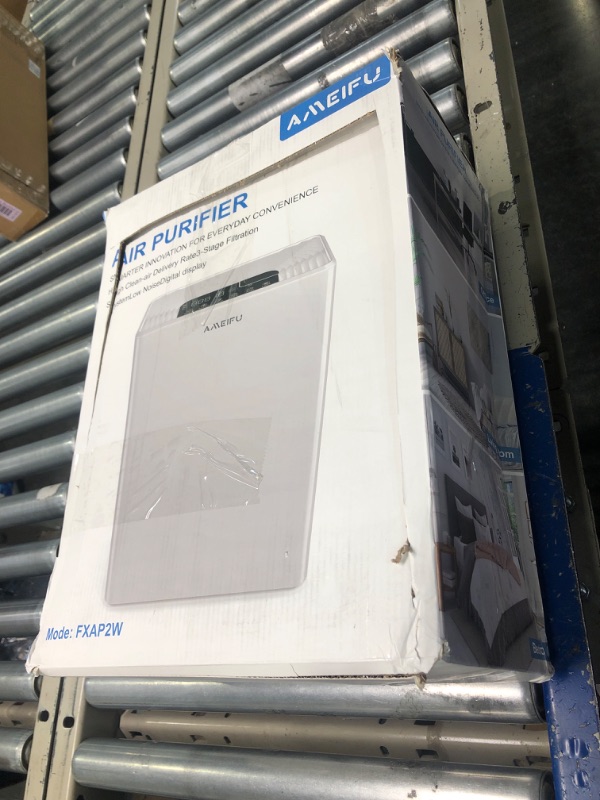 Photo 1 of Air Purifiers for Home Large Room up to 1640ft², AMEIFU Hepa Air Purifiers, H13 True HEPA Air Filter for Pets Hair, Dander, Smoke, Pollen, Smell, 3 Fan Speeds, 5 Timer, Sleep Mode 15DB Air Cleaner air purifiers with filter