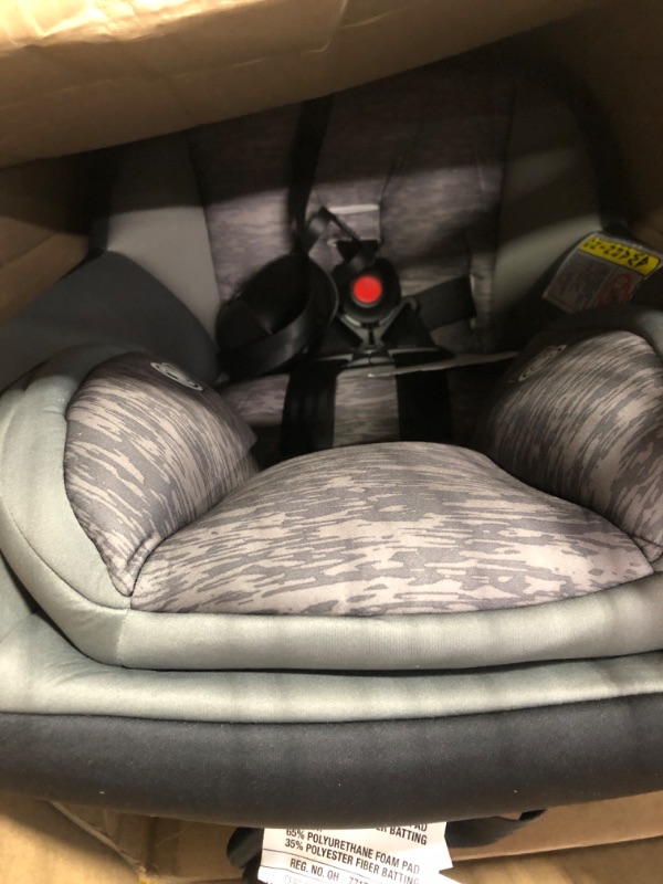 Photo 3 of Cosco Mighty Fit 65 DX Convertible Car Seat (Heather Onyx Gray)