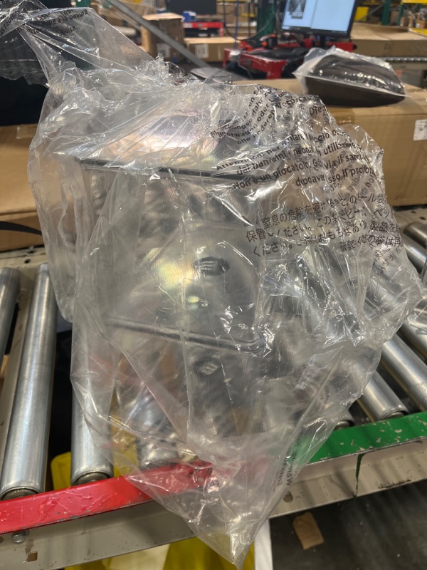 Photo 1 of mDesign Plastic Stackable Closet Storage Organizer Bin Containers with Front Pull Drawer for Cabinet, Desk, Shelf, Cupboard, or Dresser Organization - Lumiere Collection - 2 Pack - Clear 2 14 x 14 x 6