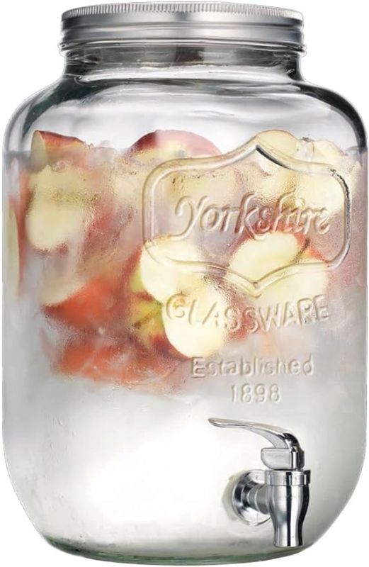 Photo 1 of 2 Gallon Ice Cold Clear Glass 2 Pack