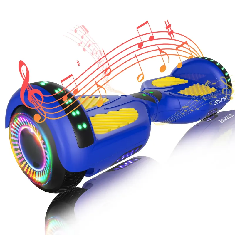 Photo 1 of Apato Bluetooth Hoverboard 6.5'' 7.3 Mph | 7.5 Miles Range | Blue Yellow for kids

