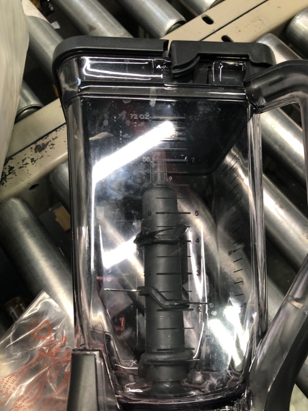 Photo 3 of Ninja BL660 Professional Compact Smoothie & Food Processing Blender, 1100-Watts, 3 Functions for Frozen Drinks, Smoothies, Sauces, & More, 72-oz.* Pitcher, (2) 16-oz. To-Go Cups & Spout Lids, Gray 1100 Watts with Single Serve