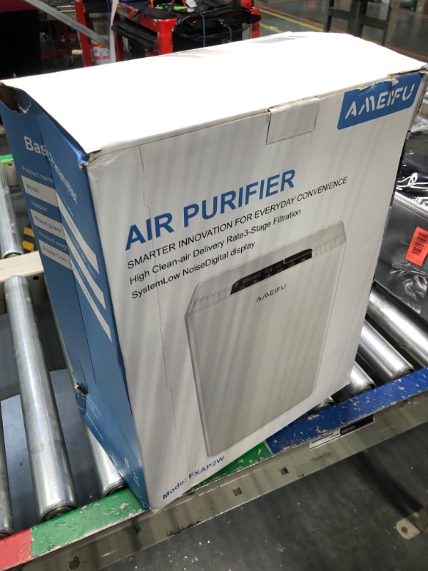 Photo 2 of Air Purifiers for Home Large Room up to 1640ft², AMEIFU Hepa Air Purifiers, H13 True HEPA Air Filter for Pets Hair, Dander, Smoke, Pollen, Smell, 3 Fan Speeds, 5 Timer, Sleep Mode 15DB Air Cleaner
