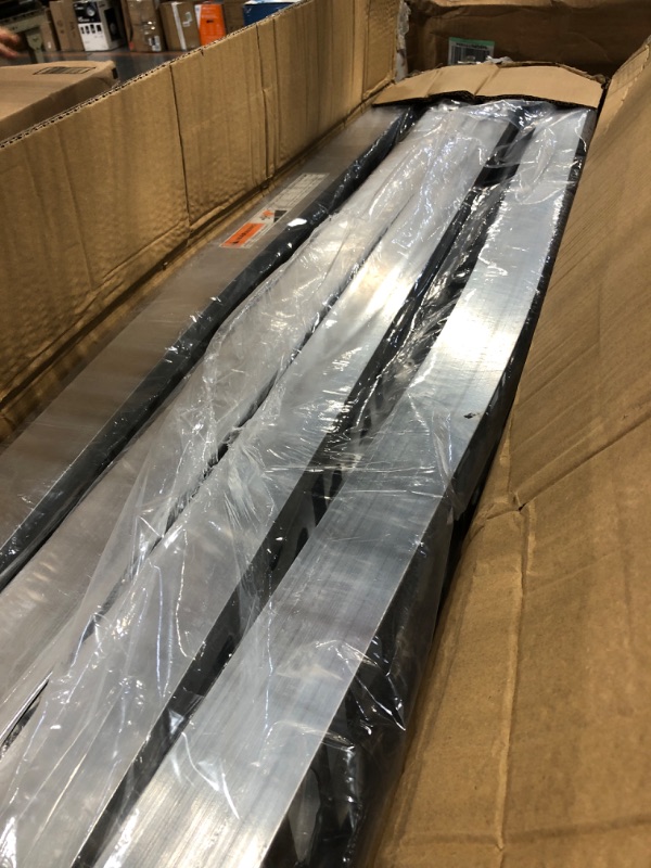 Photo 3 of PENSUN Loading Ramps with Support Legs, 7.5FT Aluminum Folding ATV Ramps with 2200lbs Max Load, Upgraded Loading Ramps for Pickup Truck, Motorcycles, Dirt Bikes, Lawnmowers, Snowblower / 2Pcs