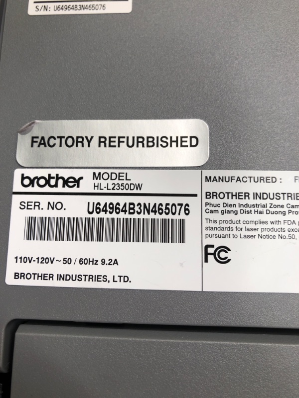 Photo 5 of brother HLL2350DW Refurbished Monochrome Printer (Renewed Premium)