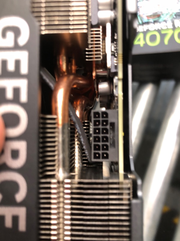 Photo 6 of GIGABYTE GeForce RTX 4070 Ti Gaming OC 12G Graphics Card, 3X WINDFORCE Fans, 12GB 192-bit GDDR6X, GV-N407TGAMING OC-12GD Video Card