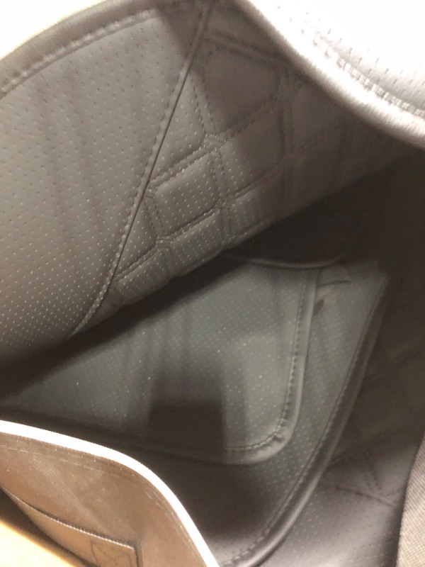 Photo 1 of Black Panther Full Set Car Seat Covers, Luxury Car Seat Protectors Universal Anti-Slip Seat Cover for 5-Seater Models, Diamond Pattern (Black) A - Full Set - Black