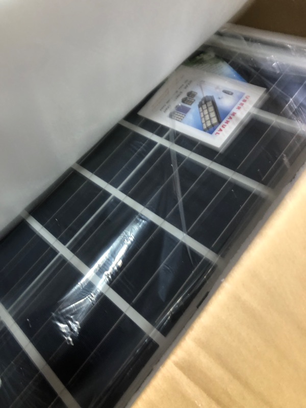 Photo 1 of INSDEA 1500W LED Solar Street Light Motion Sensor, 120000LM IP66 Waterproof Security Solar Flood Lights Outdoor, Super Bright Dusk to Dawn Solar Lights for Outside Garden Yard Parking Lot (2PCS) Black 1500W-2PCS